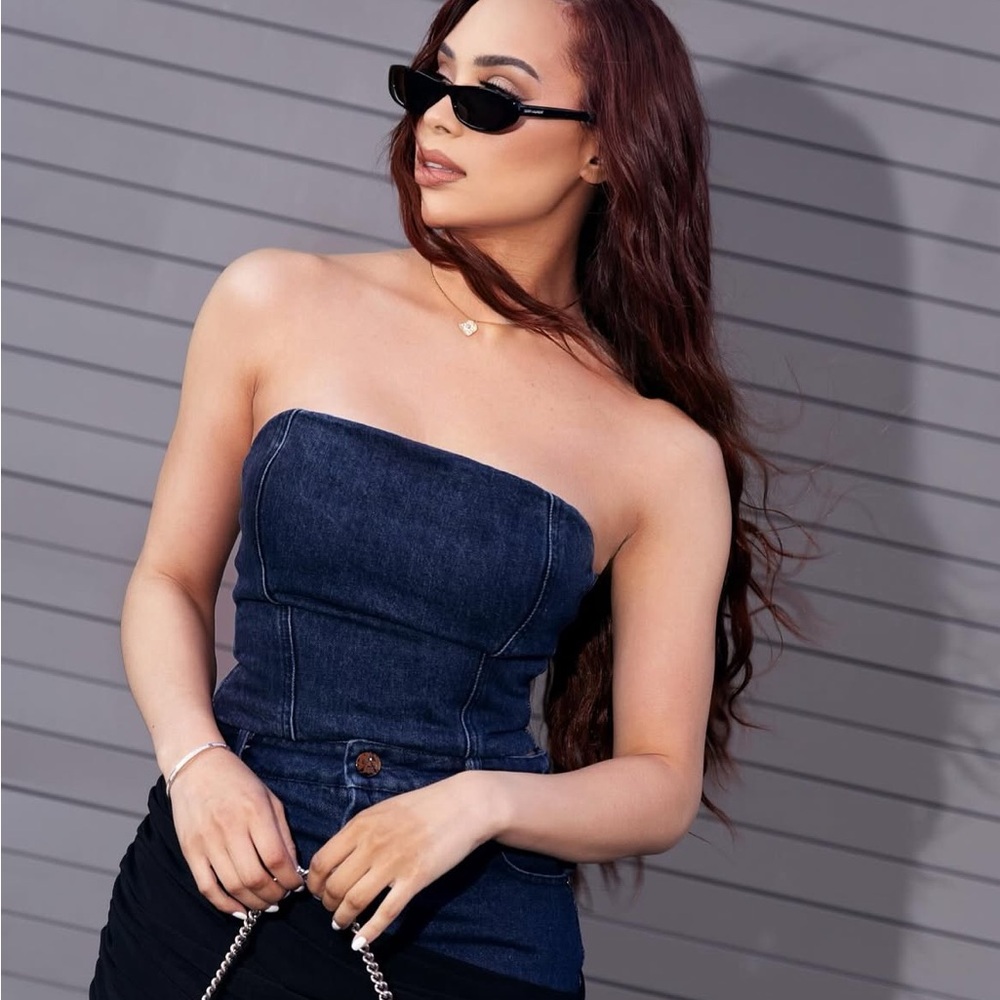 Maniere de voir denim corset